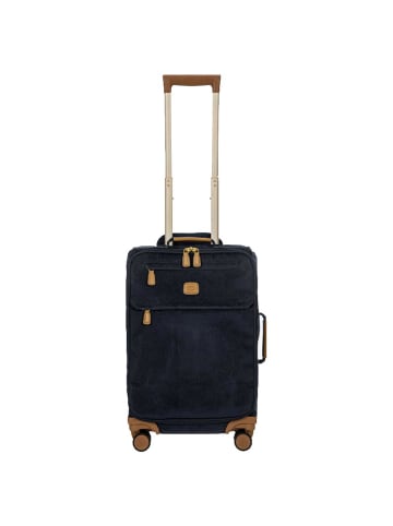 BRIC`s Life - 4-Rollen-Kabinentrolley S 55 cm in blau