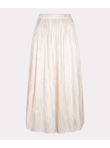 Esqualo Pliseerock Changeant in Creme