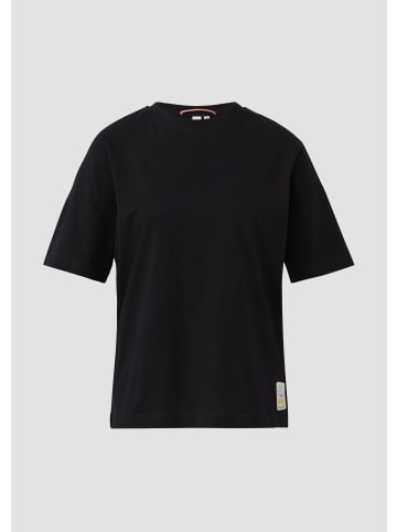 QS T-Shirt in 9999_schwarz