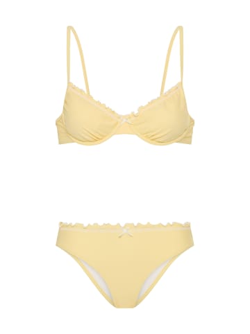LSCN BY LASCANA Bügel-Bikini in soft yellow