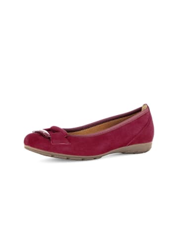 Gabor Fashion Sportliche Ballerinas in rot