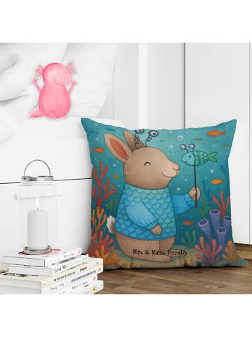 Mr. & Mrs. Panda Dekokissen Sofa Fische Astrologie Design ohne S... in Weiß