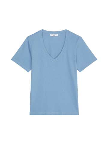 Marc O'Polo DENIM V-Neck-T-Shirt regular in cornflower blue