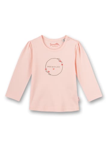 Sanetta Langarmshirt in Rosa