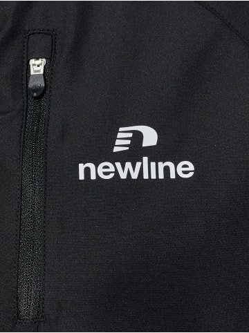 Newline Newline Zip Jacke Nwlpace Laufen Damen Wasserabweisend in BLACK BELUGA AOP