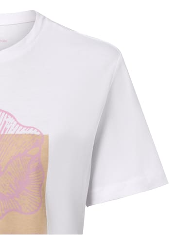 FYNCH-HATTON T-Shirt in weiß altrosa