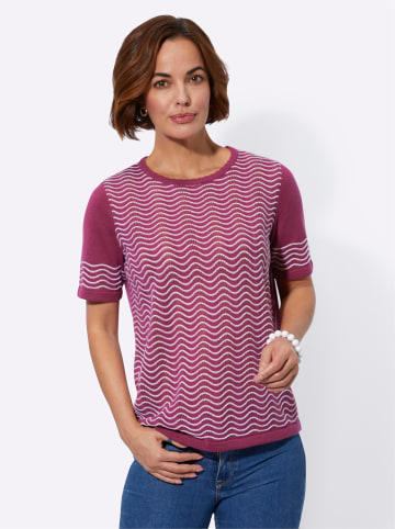 WITT WEIDEN Ajourpullover in erika-weiß-gemustert