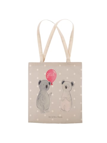 Mr. & Mrs. Panda Tasche Koala Luftballon ohne Spruch in Grau Pastell