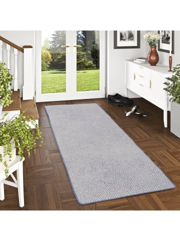 Snapstyle In- & Outdoor Läufer Beidseitig Newport in blau