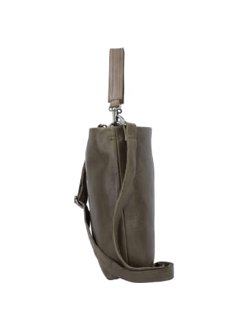 Cowboysbag Fairford Schultertasche Leder 41 cm in olive