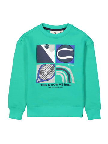 Garcia Sweatshirt mit Frontprint in papyrus