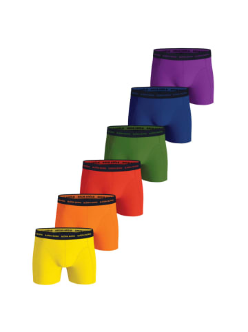 Björn Borg Boxershorts Cotton Stretch Boxer 6er Pack in multicolor