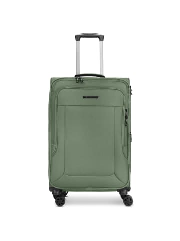 Franky Melbourne 3.0 4-Rollen Trolley 69 cm mit Dehnfalte in olive