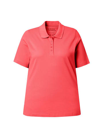 Ulla Popken Poloshirt in coralle