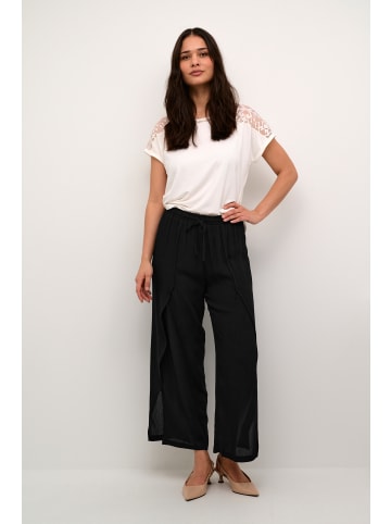 Cream Casual Hose Allie Loose fit in Pitch Black