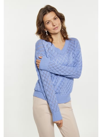 Usha Pullover in TAUBENBLAU