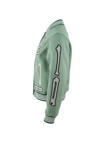 Roberto Geissini College Jacke Mintgrün