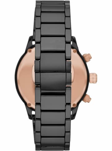 Armani Analoguhr für Herren in schwarz