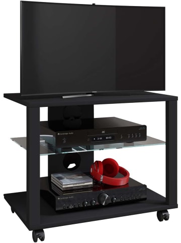 ebuy24 TV Tisch FolasL 10 Schwarz 60 x 41 cm