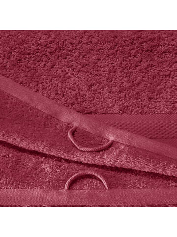 REDBEST Frottier Handtuch 12er-Pack Chicago in weinrot