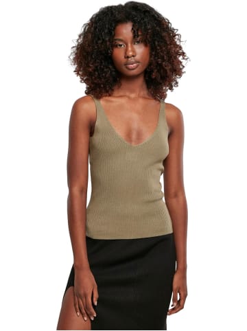 Urban Classics Top RIB KNIT in Grün