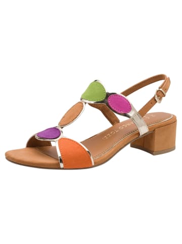 Marco Tozzi Sandale in ALMOND MULTI