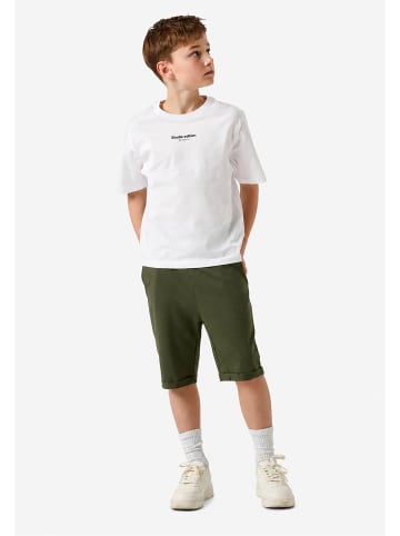 name it Shorts Elastischer Bund 3er-Set Eingrifftaschen in Grün-3
