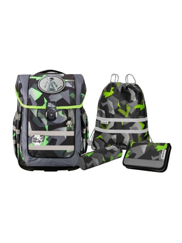 McNeill Ergo Compacto Schulranzen-Set 5-teilig in Techno