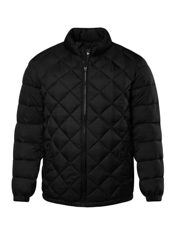 Men Plus Steppjacke in schwarz