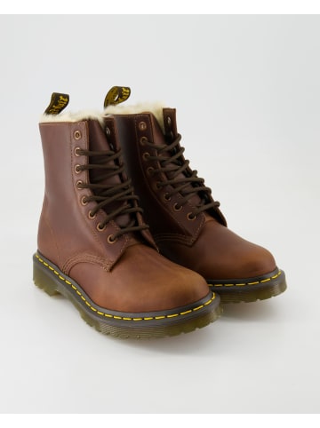 Dr. Martens Schnürstiefeletten in Braun