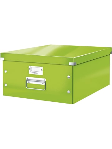 Leitz Ablagebox Click & Store Wow A3 Graukarton grün
