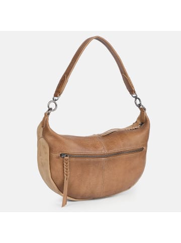 FREDs BRUDER Life Is A Schultertasche Leder 39 cm in caramel