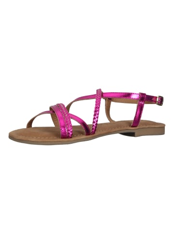 Lazamani Sandalen in Fuchsia