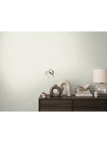 A.S. Création Tapete Atelier Canvas in Weiß-Grau 