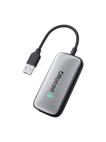 Ottocast Play2Video Ultra Wireless CarPlay & Android Auto Adapter
