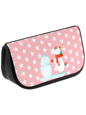 Mr. & Mrs. Panda Organizer Einhorn Schneemann ohne Spruch in Rot Pastell