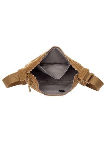 Prato SC06 zeitlose Crossbody Bag aus Breitcord Moonbag in khaki