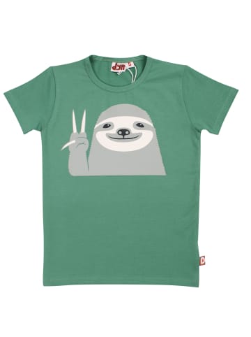 Danefae T-Shirt Faultier in Grün