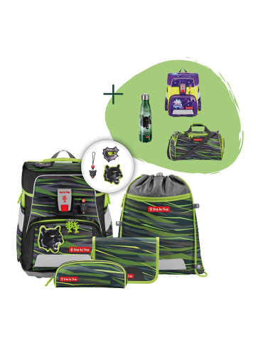 Step by Step SPACE „Wild Cat Chiko“, 8-teilig, grün in Wild Cat Chiko