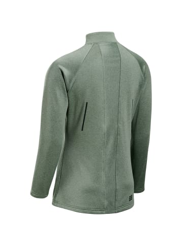 Jack Wolfskin W ZIP SHIRT in Apfelgrün