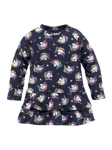 Kidsworld Jerseykleid in marine-bedruckt