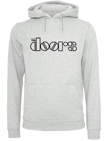 F4NT4STIC Hoodie The Doors Music Band Simple Logo in grau meliert