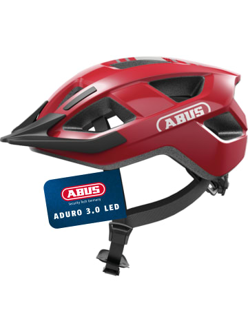 ABUS Fahrradhelm Aduro 3.0 LED in glacier blue
