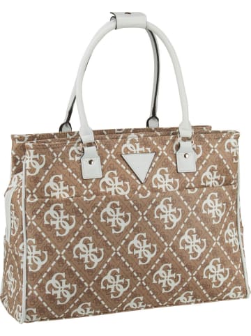 Guess Shopper Wilder Shopper Tote in White Multi