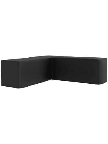 Outsunny Gartenmöbel Abdeckung,250L x 250B x 79H cm,Schwarz