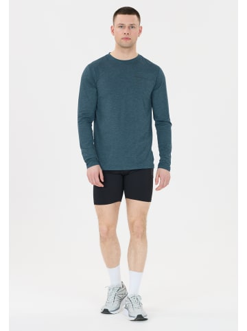 Endurance Langarmshirt Abdon in 2178 Orion Blue