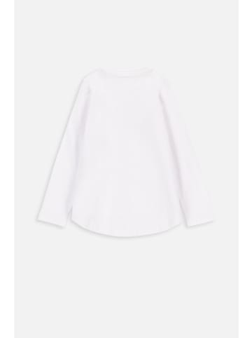 Coccodrillo Langärmeliges T-shirt in weiß