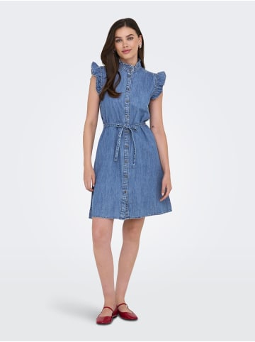 ONLY Jeanskleid in Medium Blue Denim