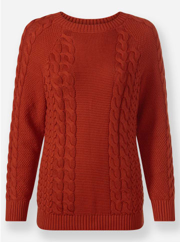 WITT WEIDEN Strickpullover in rostrot