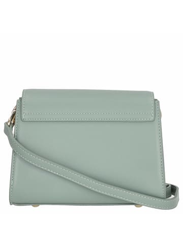 Seidenfelt Ellanda - Umhängetasche 20 cm (black/gold) in soft blue